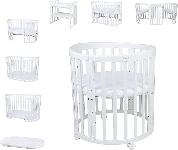 Waldin Babybett Mobiles Babybett OWAL aus günstig online kaufen