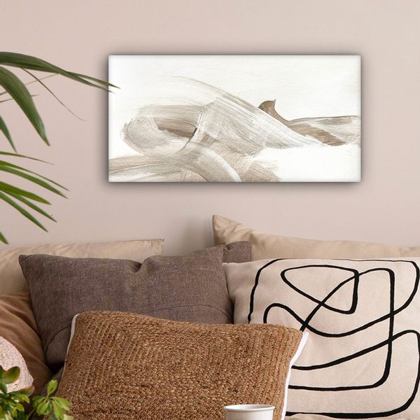 OneMillionCanvasses® Leinwandbild Panorama Abstrakt - Moderne günstig online kaufen