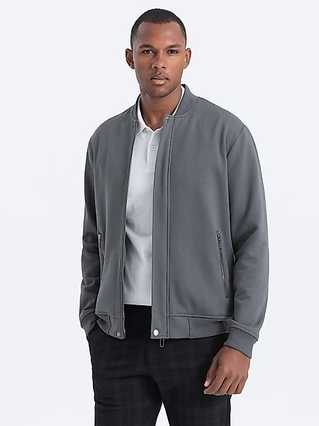 OMBRE Sweatjacke Bomberjacke für Männer günstig online kaufen