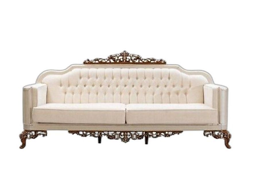 Xlmoebel 3-Sitzer Chesterfield Dreisitzer Luxus Sofa im Barockstil, Hergest günstig online kaufen