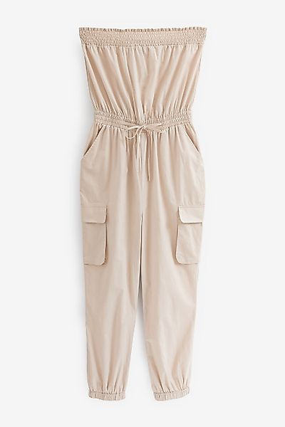 Next Jumpsuit Trägerloser Bandeau-Overall im Cargo-Design günstig online kaufen