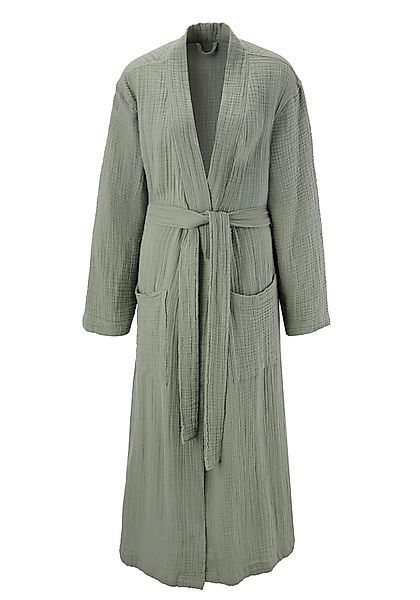 my home Bademantel Juna Musselin, ideal günstig online kaufen