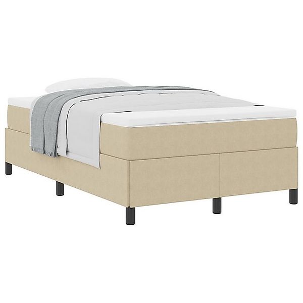 vidaXL Bett Bettgestell Lichtgrün Grau 120x200 cm Cordstoff (1-tlg) günstig online kaufen