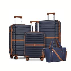 KONO Kofferset Hartschalenkoffer (55/66,5/76,5 cm Hoch)+Kabinentasche günstig online kaufen