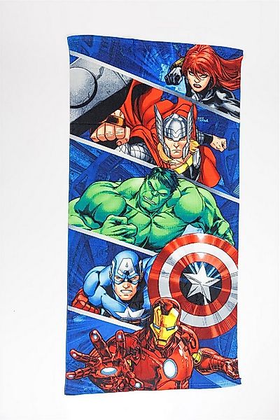 The AVENGERS Strandtuch Strandtuch – 140x70 cm, 100% Polyester für Superhel günstig online kaufen