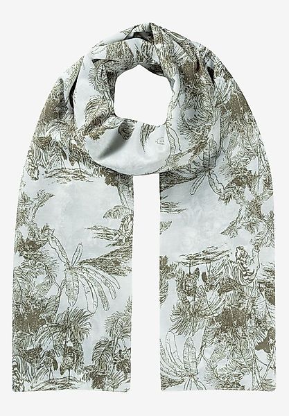 Schal mit Dschungel-Print, Sommer-Kollektion günstig online kaufen