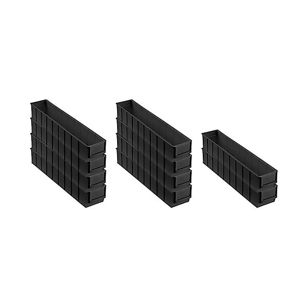 PROREGAL SparSet 10x Leitfähige Industriebox 500 S HxBxT 8,1 x 9,1 x 50 cm günstig online kaufen