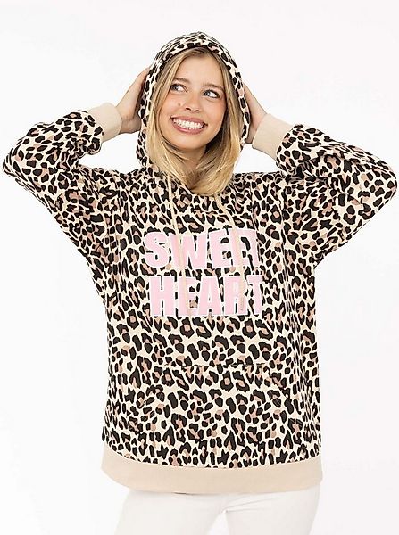 Zwillingsherz Hoodie "Sweet Heart Leo" Mini-Me Leo,mit kontrastierendem Sch günstig online kaufen