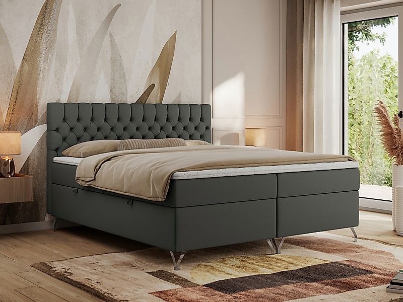 MKS MÖBEL Boxspringbett GRIMALDI (Set, Packung, günstig online kaufen