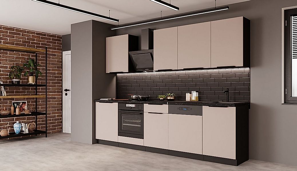 Küchen-Preisbombe Küchenzeile ARONA BASIC 280 Küchenblock Küche Einbauküche günstig online kaufen