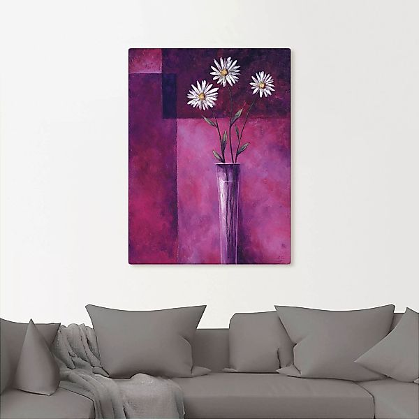 Artland Wandbild "Margeriten", Blumen, (1 St.), als Leinwandbild in verschi günstig online kaufen