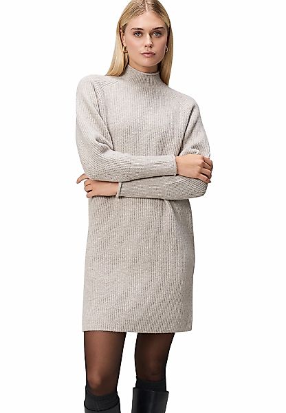 Zero Strickkleid "Damen Strickkleid mit Stehkragen" Ohne Tasche Plain/ohne günstig online kaufen