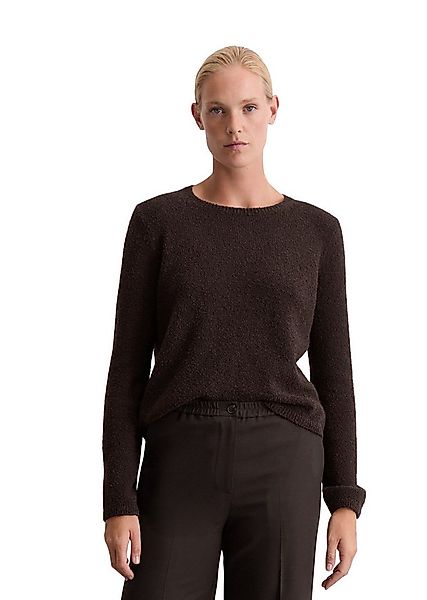 Marc O'Polo Rundhalspullover aus Bouclé-Garn günstig online kaufen