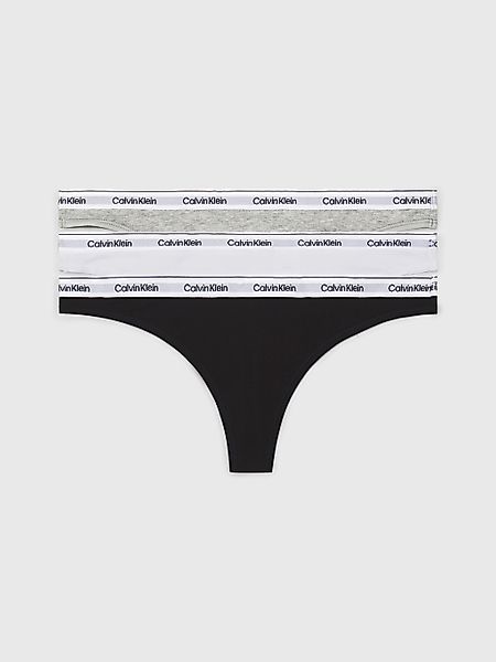 Calvin Klein Underwear Tanga "3 PACK THONG (LOW-RISE)", (3 St.), mit Logobu günstig online kaufen