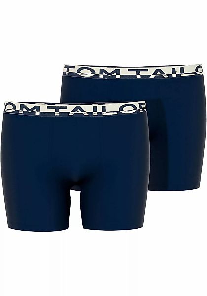 TOM TAILOR Boxershorts "Kentucky", (2er-Pack), bequem, eng, elastisch, Baum günstig online kaufen