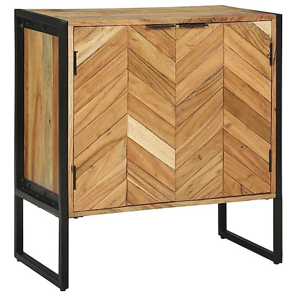 vidaXL Sideboard Braun 70 x 35 x 75 cm Massivholz Akazie 374108 günstig online kaufen