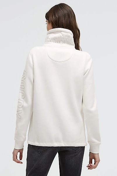 SOCCX Sweatjacke, mit Bindeband am Saum günstig online kaufen