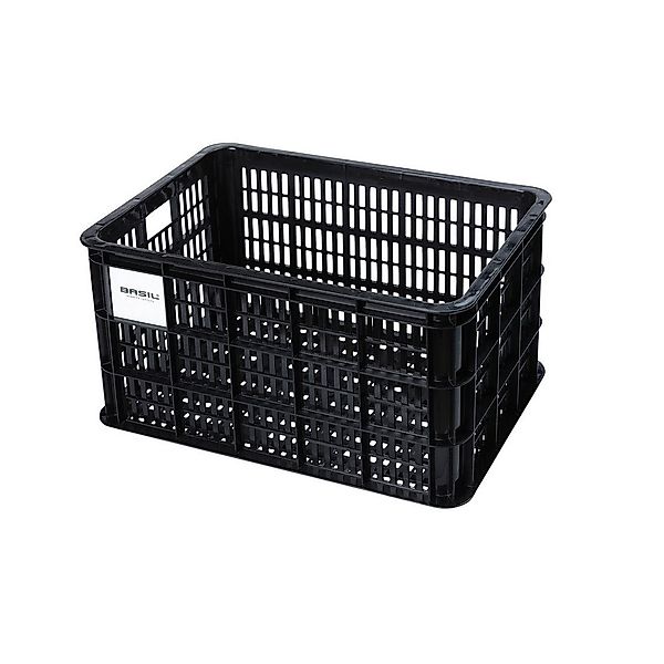 Basil Fahrradkorb Fahrradkasten Crate L schwarz, günstig online kaufen