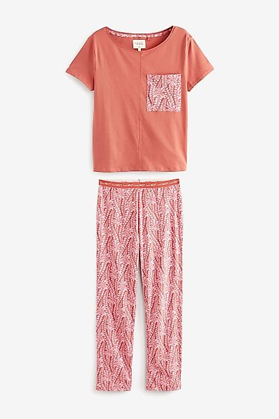 Next Pyjama Kurzärmeliger Baumwoll-Pyjama (2 tlg) günstig online kaufen