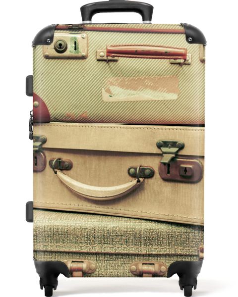 NoBoringSuitcases.com© Hartschalen-Trolley mit leuchtende Räder - günstig online kaufen