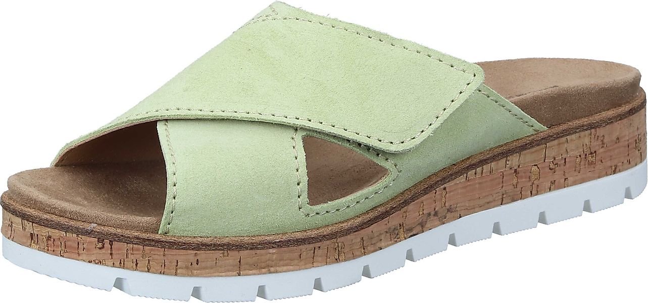 Comfortabel Pantoletten Pantolette aus Veloursleder günstig online kaufen