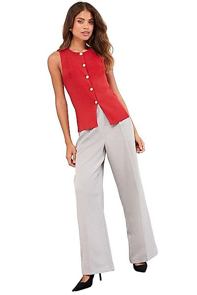 LIPSY Anzugweste Lipsy Lange gestrickte Weste, Regular (1-tlg) günstig online kaufen