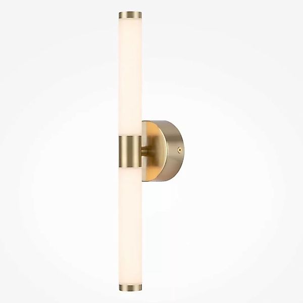 LED Wandleuchte Axis in Gold 2x 5W 700lm günstig online kaufen