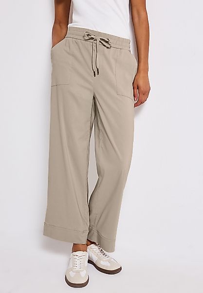 STREET ONE Stoffhose Sommerhose mit Turn-Up günstig online kaufen