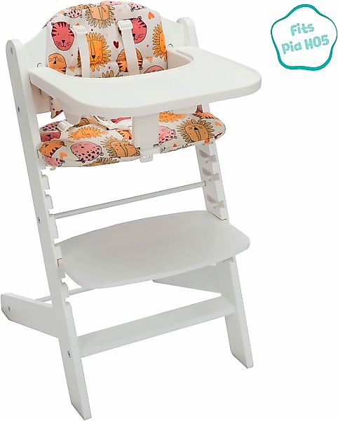 Fillikid Kinder-Sitzauflage "Löwe", für Hochstuhl Pia günstig online kaufen