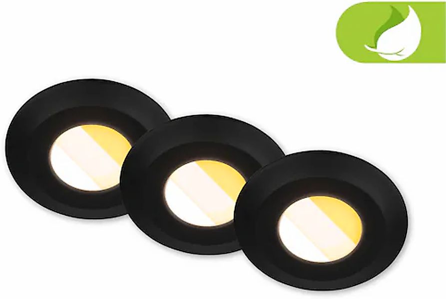 Briloner Leuchten LED Deckeneinbaustrahler, 3er-Set günstig online kaufen