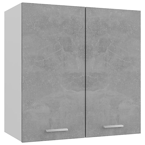 vidaXL Hängeschrank Wandhängeschrank Betongrau 60x31x60 cm günstig online kaufen