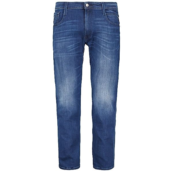 Replay Stretch-Jeans "Anbass", Slim Fit Farbe dunkelblau Größe: 50/34 günstig online kaufen