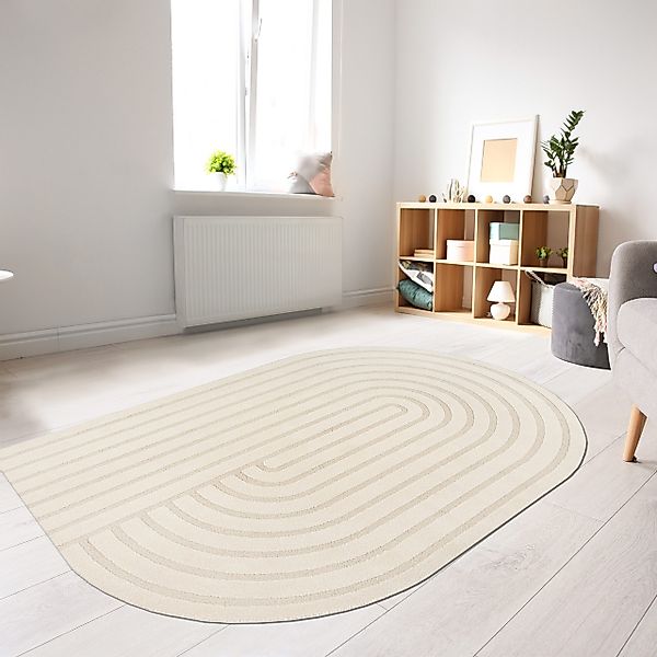 Carpetia Teppich Shape Teppich Schlafzimmer Wohnzimmer günstig online kaufen