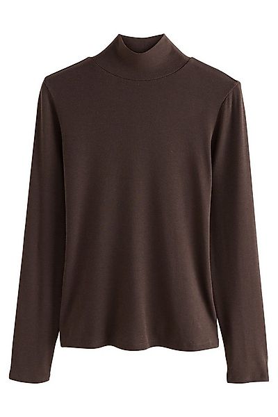 Next Blusenshirt Hochgeschlossenes Langarmoberteil mit Lyocell (1-tlg) günstig online kaufen