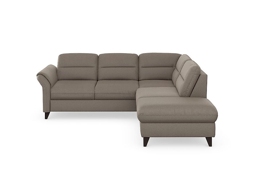sit&more Ecksofa "Mellum L-Form" Federkern, wahlweise mit Bettfunktion, Sta günstig online kaufen
