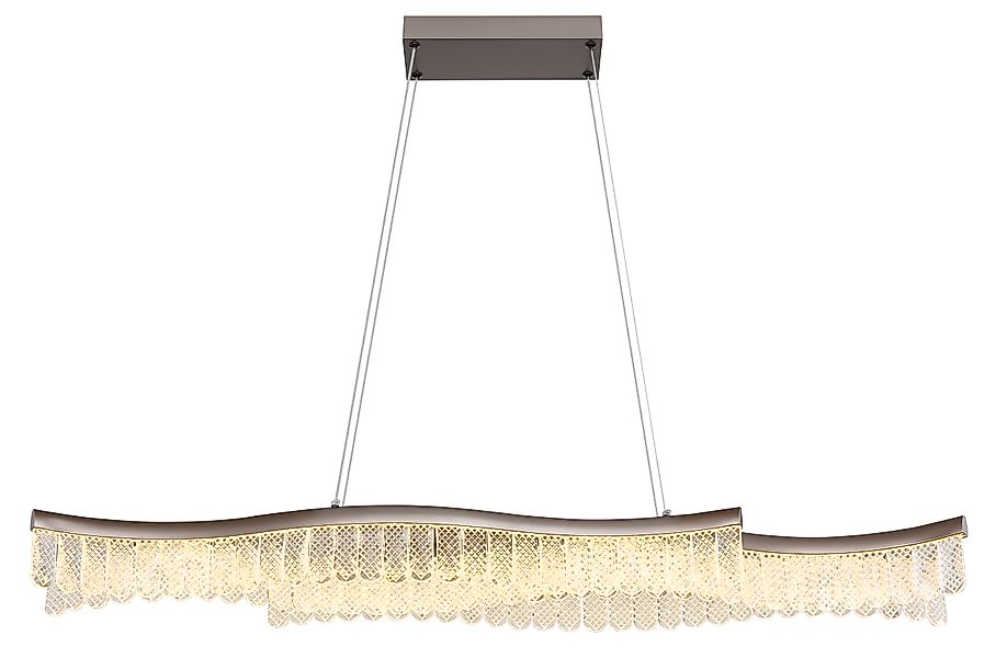 GLOBO LIGHTING LED Pendelleuchte »JULIET« LED-Modul Warmweiß Hängelampe/Hän günstig online kaufen