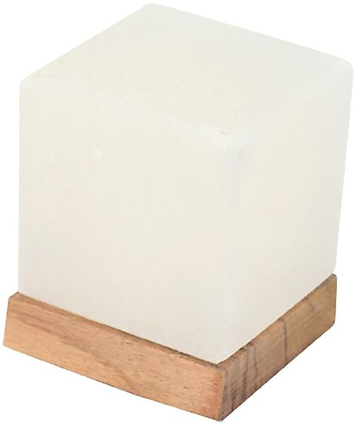 HIMALAYA SALT DREAMS Salzkristall-Tischlampe »USB-Kubus«, Leuchtmittel LED- günstig online kaufen