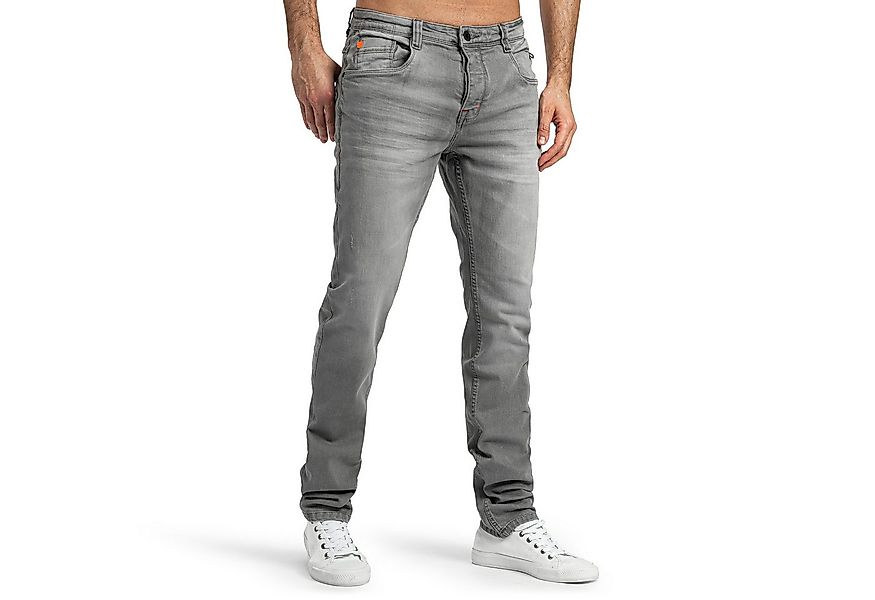 SUBLEVEL Slim-fit-Jeans Herren Jeans Slim Straight Fit Stretch Hose Flexibl günstig online kaufen