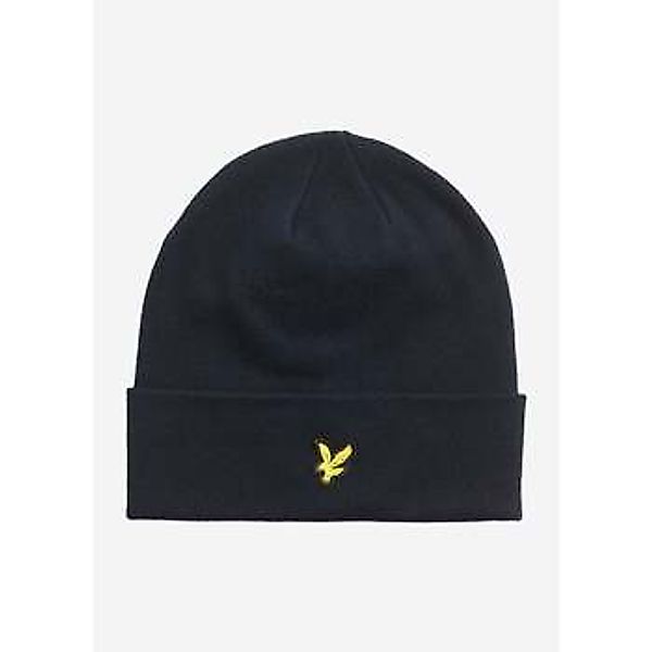 Lyle & Scott  Mütze Cotton merino beanie - dark navy günstig online kaufen