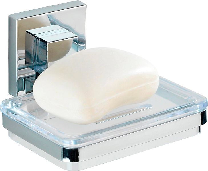 WENKO Seifenhalter Quadro, 1-St., Vacuum-Loc® günstig online kaufen