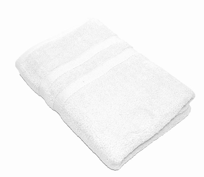 Handtuch Serie P.K. Soft Cotton 100% Baumwolle-weiß-1 Stück Duschtuch 70x14 günstig online kaufen
