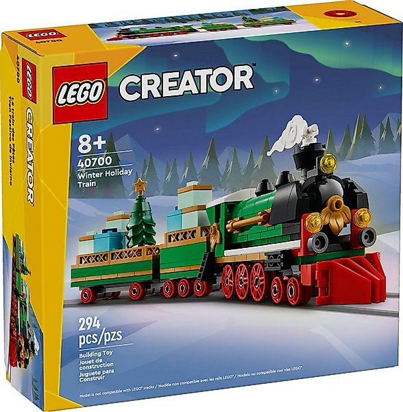 LEGO® Creator - Winterlicher Weihnachtszug (40700) Konstruktions-Spielset, günstig online kaufen