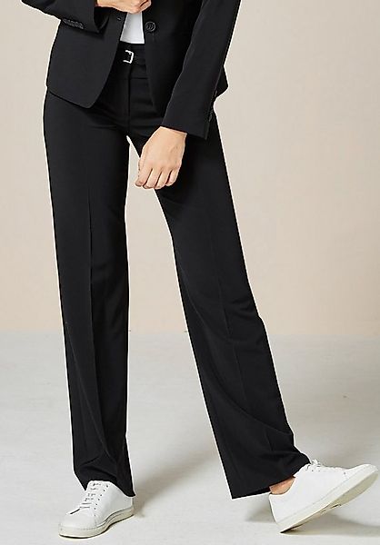 bianca Anzughose PARIGI im cleanen Look mit edlem Stoffgürtel günstig online kaufen