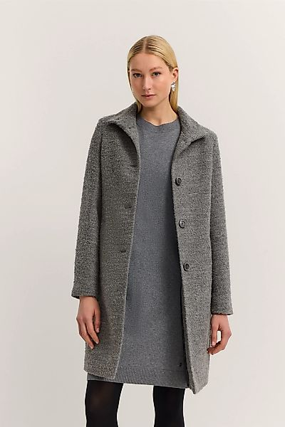 bugatti Wollmantel "Modern Fit", mit Flexcity Stretch und Stehkragen günstig online kaufen