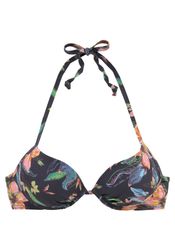 LASCANA Push-Up-Bikini-Top Malia, mit tropischem Print günstig online kaufen