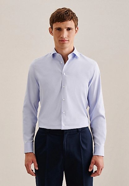 seidensticker Businesshemd "Slim" Slim 1/1 Kentkragen Uni günstig online kaufen