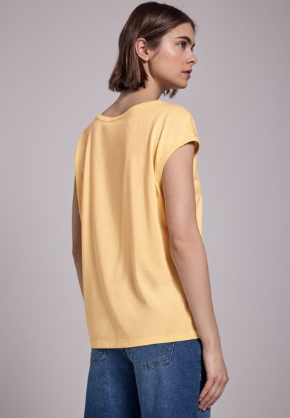 STREET ONE STUDIO T-Shirt mit U-Boot-Ausschnitt günstig online kaufen