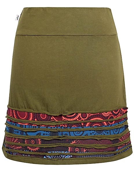 Vishes Sommerrock Kurzer Damen Sommerrock Gestreift günstig online kaufen