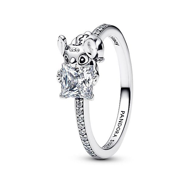 Pandora Fingerring PANDORA Disney Stitch Ring aus 925er Silber mit Zirkonia günstig online kaufen