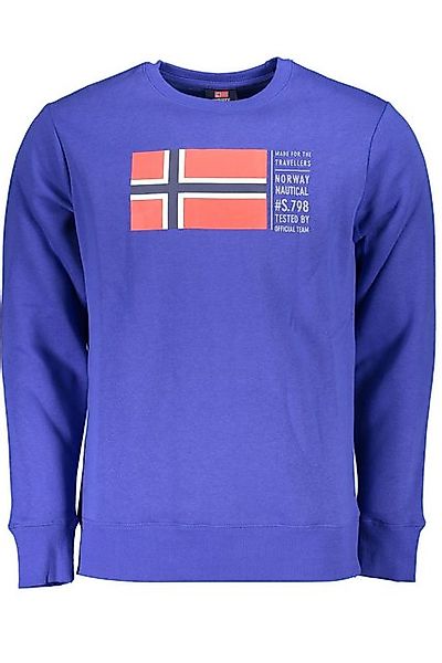 NORWAY 1963 Sweatshirt Blaues Herren-Sweatshirt ohne Reißverschluss - günstig online kaufen